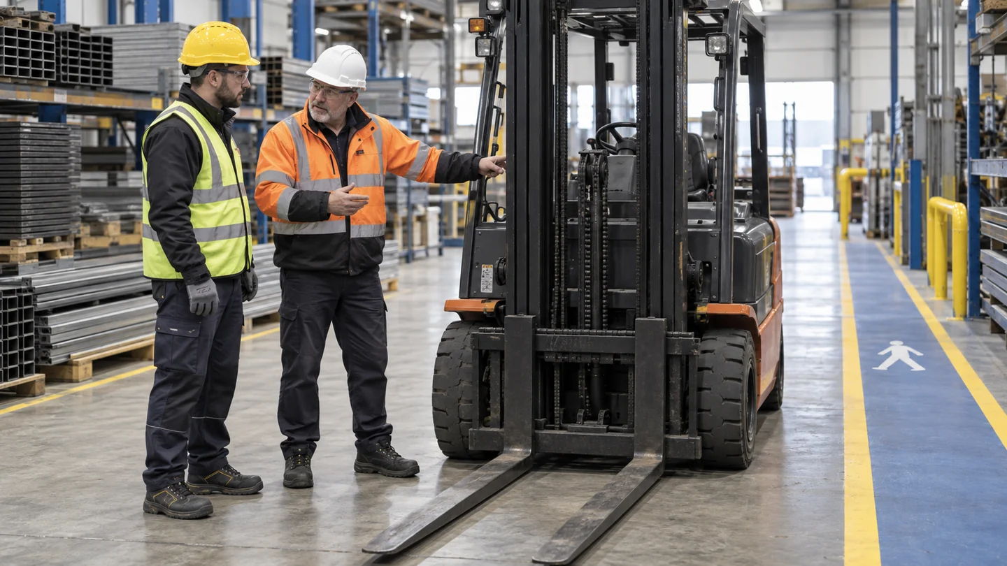 Formación de Conductores de carretillas — PRL Convenio Metal