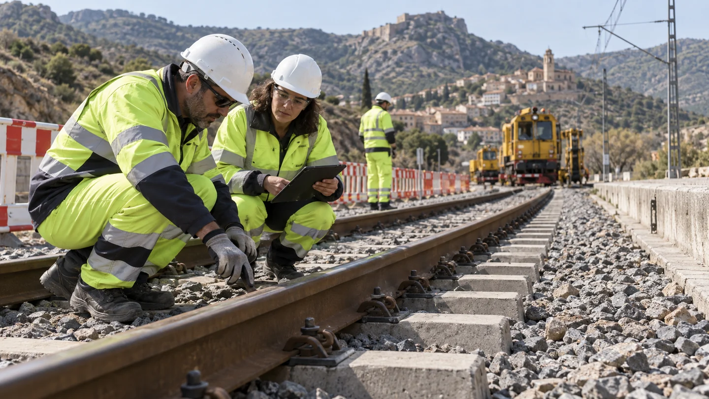 Formación de Construcción y mantenimiento de vías férreas
