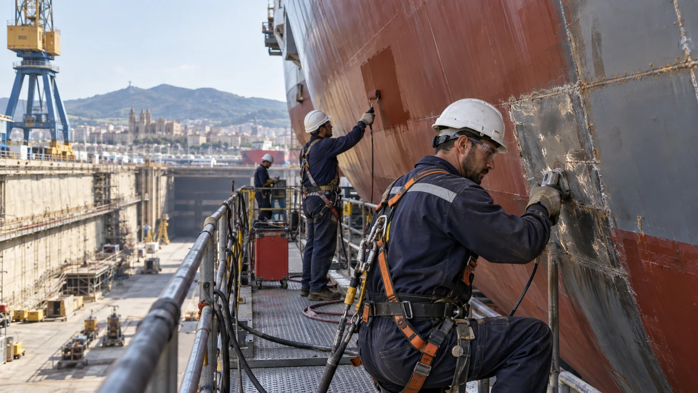 Formación de Construcción, reparación y mantenimiento naval