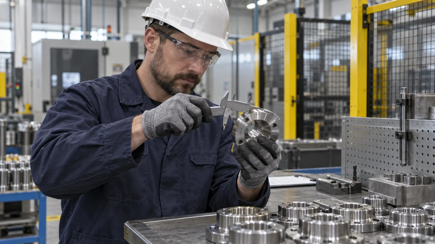 Formación de Control de calidad e inspección — PRL Metal