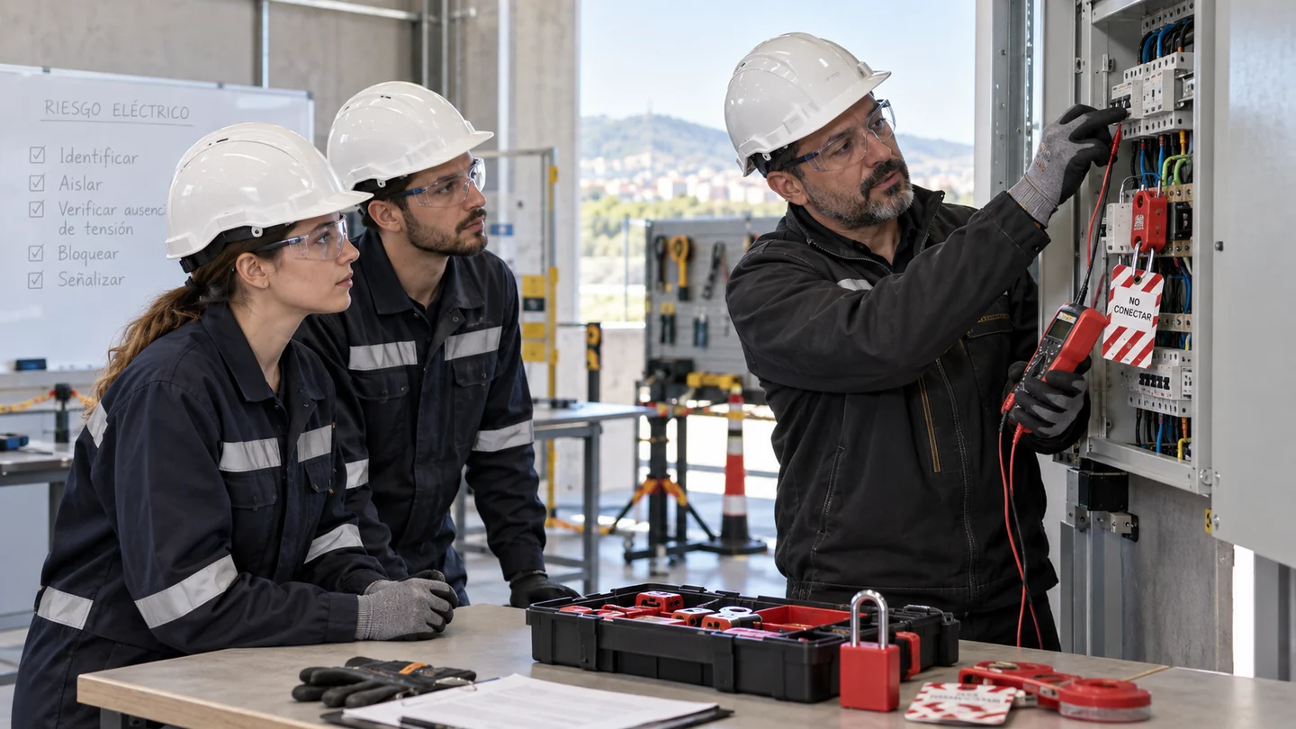 Formación preventiva de Electricidad AT y BT — Parte específica excepcional