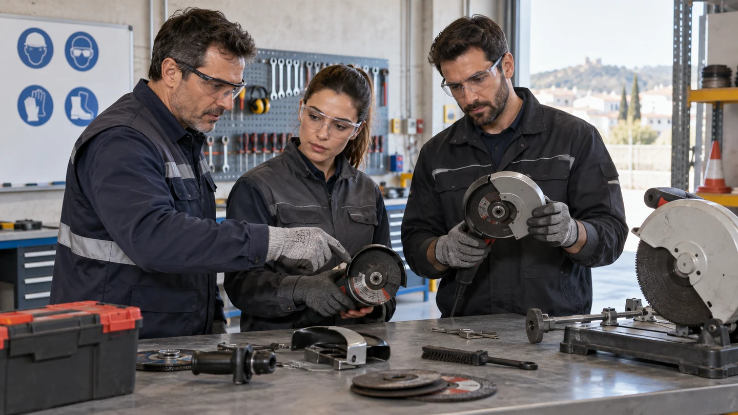 Formación preventiva de Equipos manuales — Parte específica