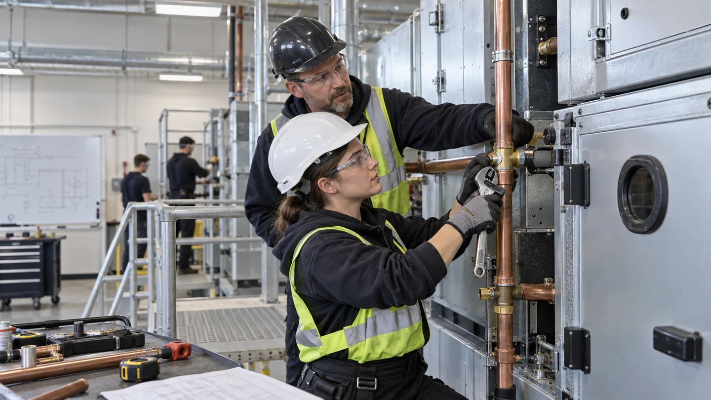 Formación de Fontanería, climatización, ACS y solar térmica