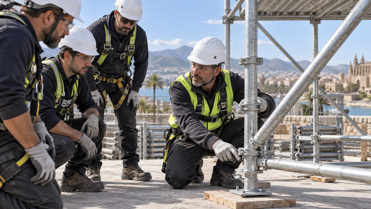 Formación preventiva de Montaje de estructuras tubulares — Parte específica