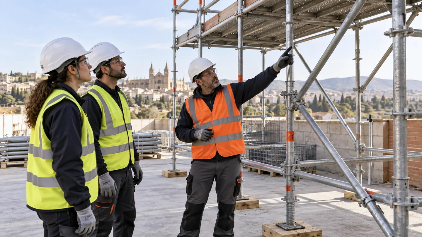 Formación preventiva de Montaje de estructuras tubulares